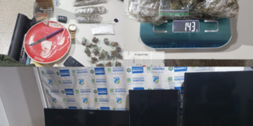 Polícia Militar prende suspeitos por tráfico de drogas em Ariquemes