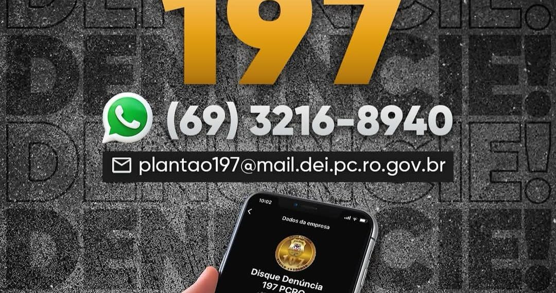 DISQUE DENÚNCIA 197