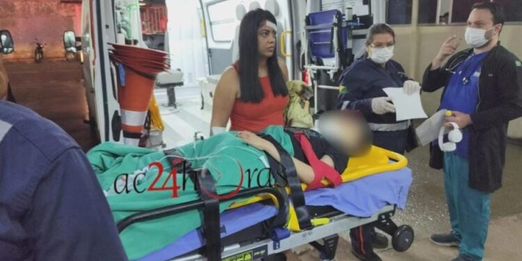 Colisão entre dois veículos deixa sete feridos na rodovia AC-475, no Acre