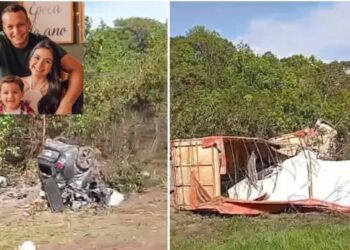 Caminhoneiro é indiciado por acidente fatal com família de Rondônia no Mato Grosso