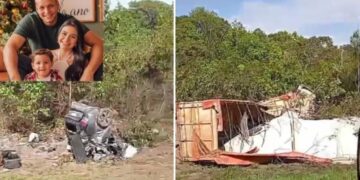 Caminhoneiro é indiciado por acidente fatal com família de Rondônia no Mato Grosso
