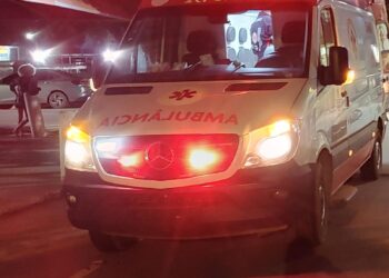 Deu errado o programa e o que sobrou foi o rosto ferido e sua moto levada