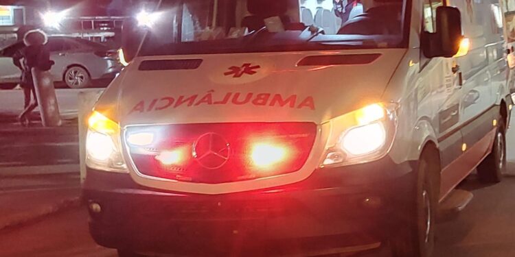 Deu errado o programa e o que sobrou foi o rosto ferido e sua moto levada