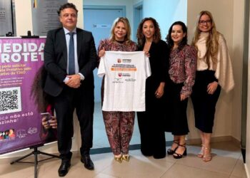 Conselheira e Ouvidora Nacional do MP visita Ouvidoria do MPRO e Sala Lilás do MPRO