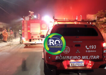 Principio de incêndio em um apartamento na zona sul