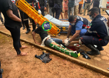 Mulher foge é assaltante é baleado ao tentar roubar arma de vigilante na zona leste