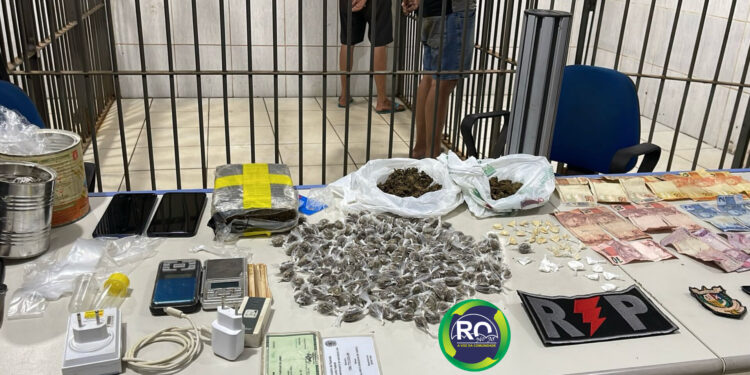 Polícia Militar prende traficantes na zona leste