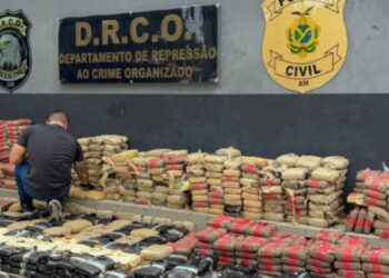 PC-AM apreende mais de 1 tonelada de drogas e causa prejuízo de R$ 20 milhões ao tráfico-VEJA O VÍDEO