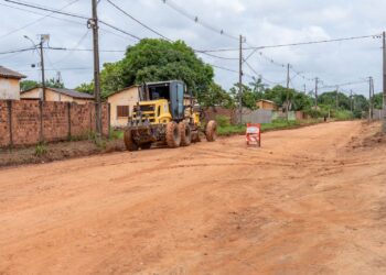 Prefeitura destrava processo em tempo recorde e começa obra de pavimentação do Parque Amazônia