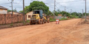 Prefeitura destrava processo em tempo recorde e começa obra de pavimentação do Parque Amazônia