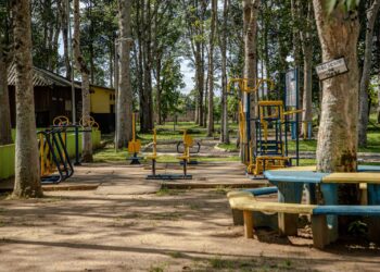 Sema interdita temporariamente área de recreação e equipamentos de ginástica do Parque Circuito