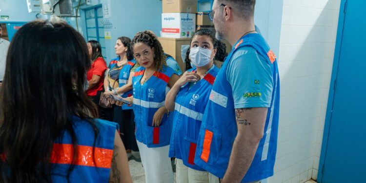 Prefeito Léo Moraes visita Unidades de Pronto Atendimento acompanhado dos profissionais da Força Nacional do SUS