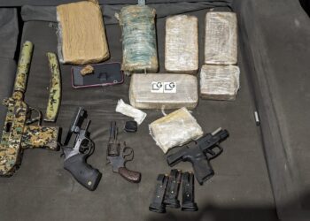 ARMAS APREENDIDAS SÃO POR EQUIPES DO 1º BPM