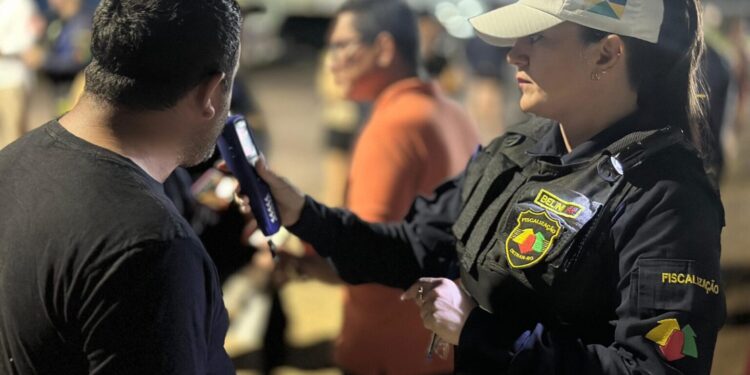 Rondônia participa de ação nacional da Lei Seca para conscientizar população e reduzir sinistros