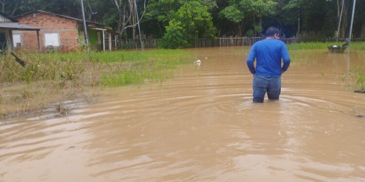 Ação entre Defesa Civil e Semasf auxilia na remoção de famílias atingidas pela chuva