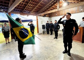 Solenidade marca troca de comando do 2º pelotão do 4º Batalhão da Polícia Militar em Espigão D’Oeste