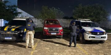Em Jaru/RO, PRF e PMRO realizam a prisão de criminosos na BR 364