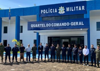 General de Brigada Diógenes faz visita à Polícia Militar de Rondônia