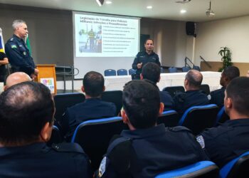 10º Batalhão da PMRO promove instrução para padronização de procedimentos no policiamento de trânsito