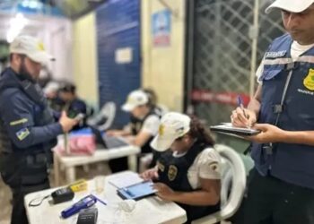 Mais de 200 pessoas foram presas em operação coordenada pelo Detran de Rondônia durante o Carnaval
