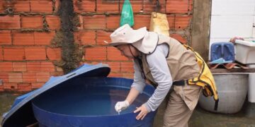 Primeiro LIRAa do ano aponta médio risco de infestação do mosquito Aedes aegypti em Porto Velho