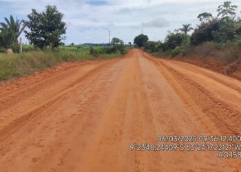 RO-458 Presidente Alex Redano agradece ao governo do Estado e DER por ação rápida na RO-458