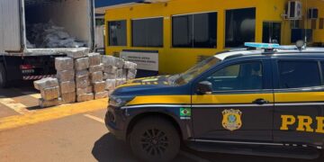 PRF apreende 989 Kg de maconha em Três Lagoas (MS)