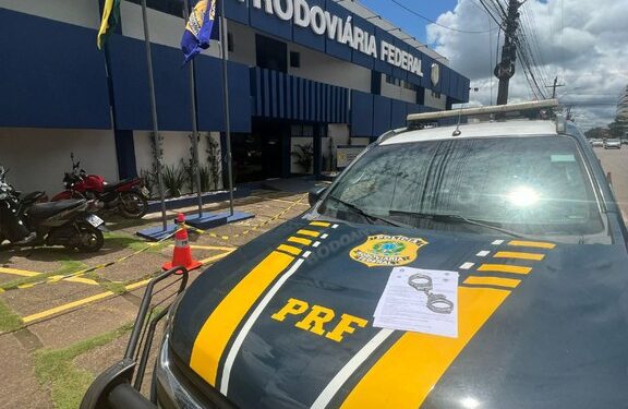 PRF captura procurado do Poder Judiciário em Porto Velho