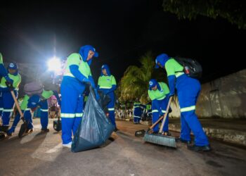 Prefeitura inova na limpeza das ruas durante o carnaval de Porto Velho