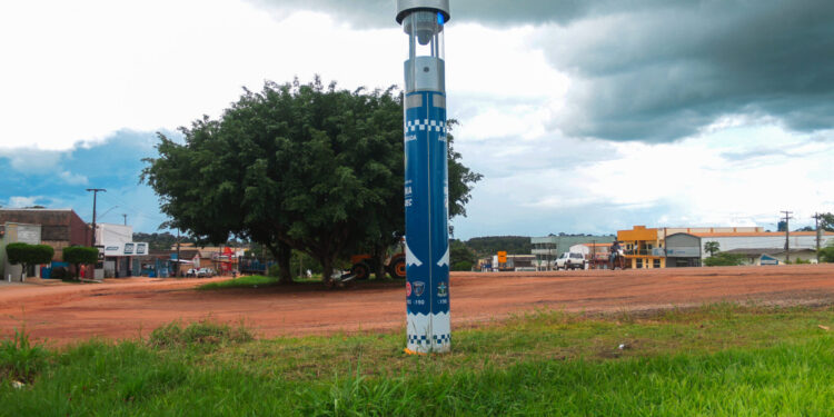 Governo de RO fortalece segurança nos distritos de Porto Velho com instalação de totens