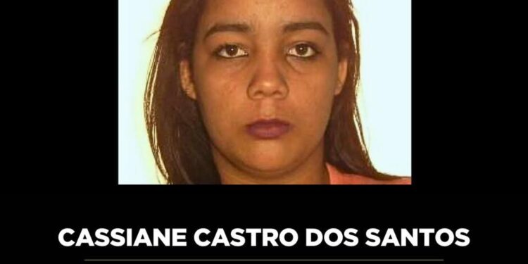 Foragida da justiça “Cassiane” é procurada