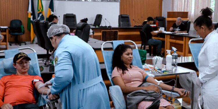 Cerca de 600 bolsas de sangue foram coletadas em campanhas do final de semana pela Fhemeron
