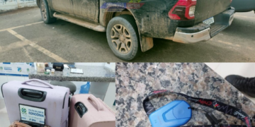 Polícia Militar recupera camionete furtada que seria enviada para a Bolívia