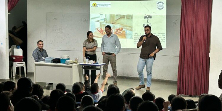 Prefeitura de Porto Velho realiza palestras sobre educação sanitária na Semana da Água