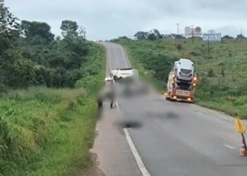 Vítima Identificada: Jovem de 26 anos perdeu a vida em acidente entre moto e carreta na BR-364