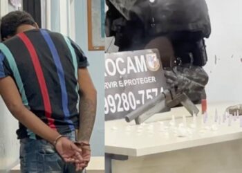 Rocam prende ‘Rei das Trouxinhas’ que abastecia todos os ‘noiad0s’ do bairro Rio Piorini