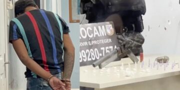 Rocam prende ‘Rei das Trouxinhas’ que abastecia todos os ‘noiad0s’ do bairro Rio Piorini