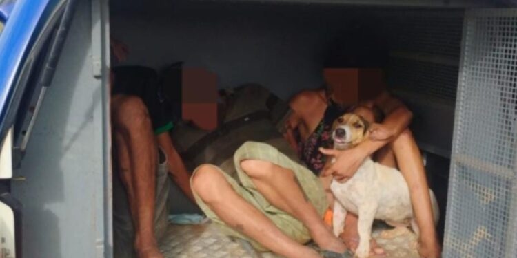 CACHORRINHO PRESO? Em Machadinho D” Oeste cachorrinho é levado junto com criminosos acusados de cometerem furto