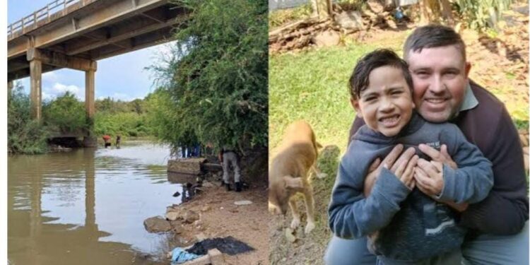Pai arremessa filho de 5 anos de ponte em vingança contra ex-esposa; criança morre