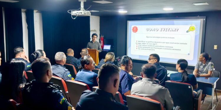 PMRO PROMOVE PALESTRAS SOBRE PREVENÇÃO AO JOGO E APOSTA PATOLÓGICA