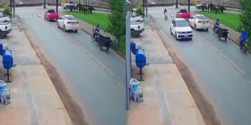 “Sinal verde para matar”: motoqueiro é executado enquanto esperava o semáforo abrir; veja vídeo