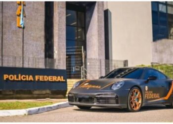 Porsche de R$ 1,5 milhão vira viatura da PF em Santa Catarina