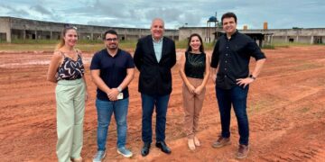 MP visita obras de novo hospital municipal de Cacoal, juntamente com equipes da Prefeitura