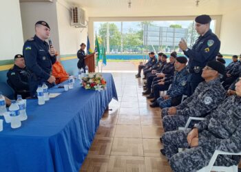 7º BPM recebe equipamentos de musculação, reforma academia e homenagem policial militar