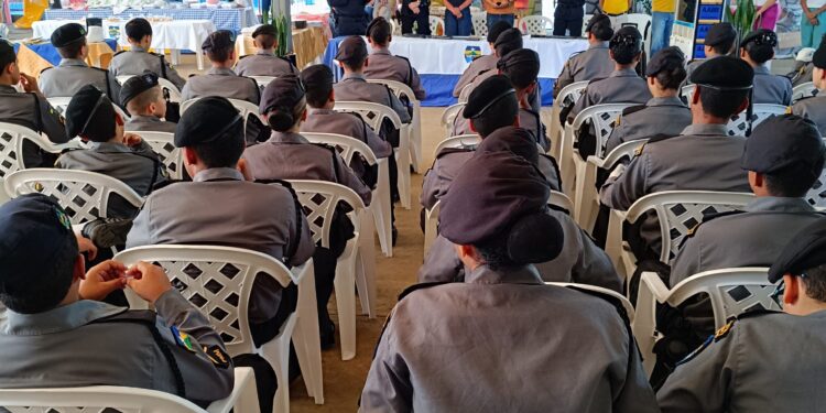 Polícia Militar Mirim em Ariquemes celebra seus 14 anos de fundação
