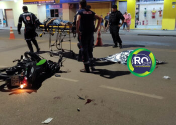 Não resistiu Idosa é atropelada por motoboy e morreu no local