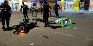 Não resistiu Idosa é atropelada por motoboy e morreu no local
