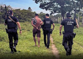 POLÍCIA CIVIL CUMPRE MANDADO DE PRISÃO DE AUTOR DE HOMICÍDIO EM CUJUBIM