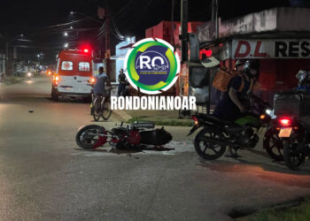 Grave acidente de trânsito deixa duas vítimas feridas na zona sul