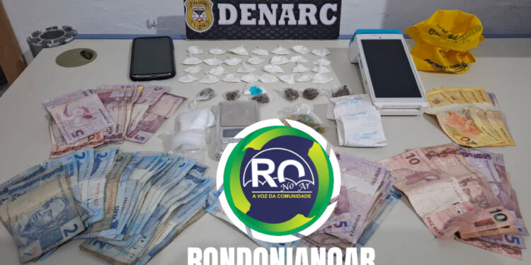 DENARC: Indígena albino é preso por tráfico de droga